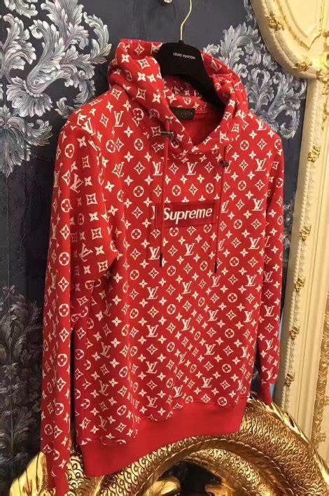 sudadera supreme louis vuitton ebay